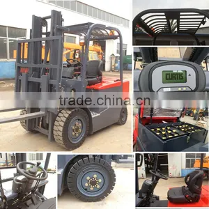 2015 Factory Cheap Price 3.5T Battery Powered AC Electric Forklift Truck thumbnail-3