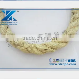XLROPE Natural Fiber Rope 3strand 28mm Manila/Sisal Rope thumbnail-6
