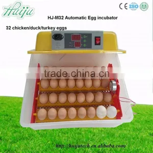 Fully Automatic 32 Eggs Mini Incubator Poultry Egg Incubator HJ-M32 thumbnail-1