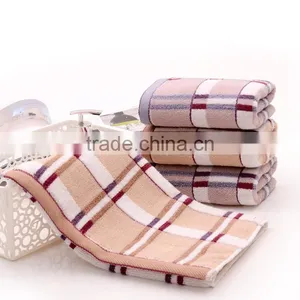 2015 Wholesame Fashion Design China Bath Microfiber Towels Check Face Towels thumbnail-4