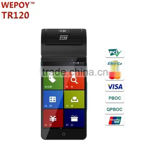 EMV PCI GPS NFC 4G LTE Android Pos Terminal Supports Contactless Card thumbnail-2