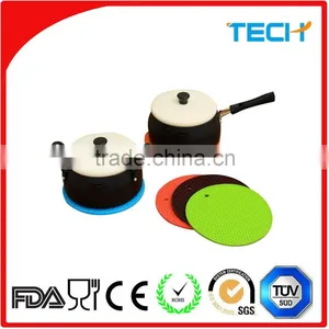 Silicone Kitchenware Tools Good Insulation Silicone Hot Food Table Mat thumbnail-1