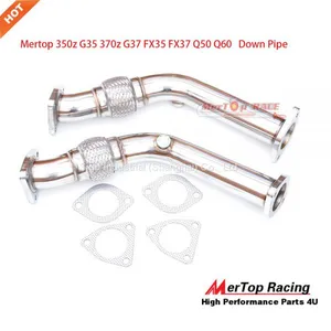 MerTop Down Pipe Testpipe for 350z G35 370z G37 FX35 FX37 Q50 Q60 VQ35HR VQ37HR thumbnail-2