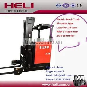 Electric Reach Truck HELI Brand 1.6 Tons thumbnail-1