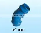 Casting Iron 45 Degree Bend With Socket thumbnail-1