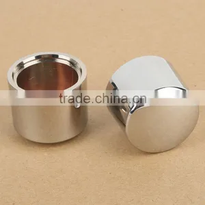Chrome Front Axle Nut Cover Bolt For Softail Road King Glide FLHT FLHRC thumbnail-3