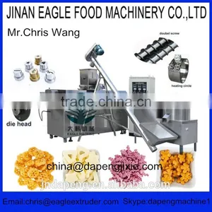 Automatic Corn Puff Snack Food Extruder Machine Production Line thumbnail-1