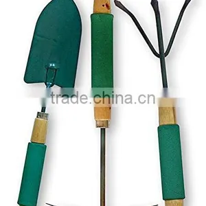 Gardening Tool Bundle (Set of 3), Hoe, Shovel & Rake thumbnail-2