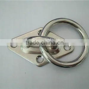 304 Stainless Steel Pad Eye Plate Door Hardware thumbnail-2