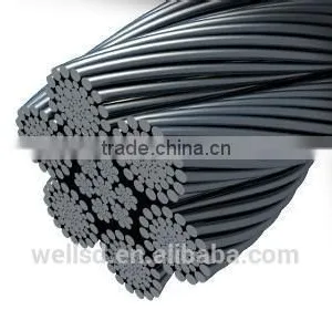 7*7/ 1*7 /6x19+fc High Carbon Steel Wire Rope thumbnail-1