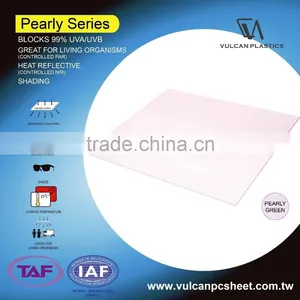 Solar Polycarbonate Sheet Perfect for Living Organism (Pearly GREEN Series) thumbnail-5