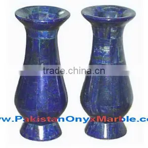 NEW FLOWER VASES LAPIS LAZULI HANDICRAFTS thumbnail-4