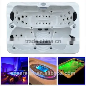 L511 Outdoor Spa Tube Massage Spa Bathtub With Spa Pump for 3 Adults thumbnail-3