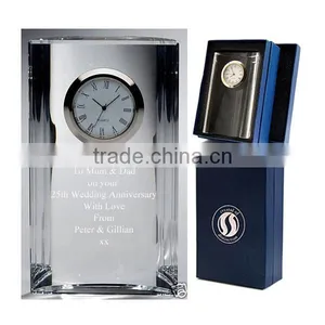 Wedding Favor Crystal Clock on Sale thumbnail-1