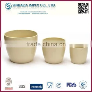 Factory Direct P1318NW Ceramic Bright Color Cheap Plant Pot thumbnail-1
