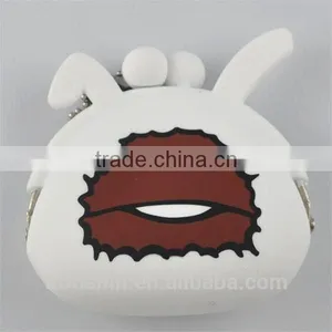 Small Cute Silicon Material Silicone Coin Ring Wallet thumbnail-6