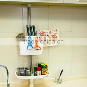 Kitchen Sponge Holder Tool Holder Kitchen Countertop Shelf thumbnail-3