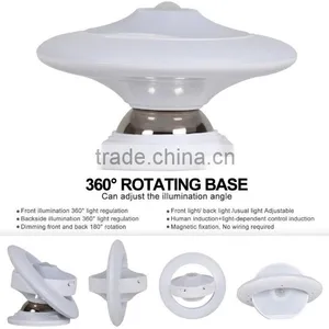 Cool Creative Rotating UFO Night Light, USB LED Motion Sensor Decorative Room Floor Night thumbnail-4