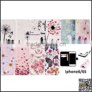 2016 Wholesale Wallet Flip Leather Case for Iphone 6, Flip Leather Holster for Iphone6,customized Flip Case thumbnail-5