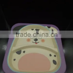 Factoy Printing Bidegradable Bamboo Fibre Kid's Dinnerware Set thumbnail-3