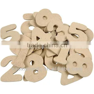Wooden Number MDF Number Decorative Wooden Numbers Large Wooden Numbers 0-9 Number thumbnail-1