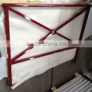 Powder Coated Hot Galvanized Steel Fence Panels thumbnail-1