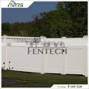 Fentech High Quality Innovative PVC Fence Design thumbnail-1
