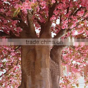 Silk Cherry Blossom Tree Indoor Decoration Artificial Cherry /sakura Flower Trees thumbnail-4