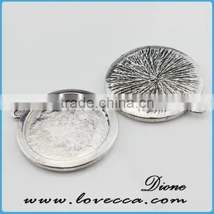 Metal Pendant DIY Jewelry Pendant Cameo Setting ,fashion Alloy Pendant Setting,pendant Trays and Setting thumbnail-1