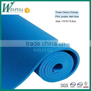 Anti-tear Comfortable and Soft Yoga Pilates Exercise Mat(173*61*0.8cm) thumbnail-1