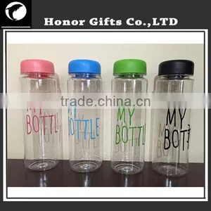 Hot Cheap Promotional Gifts Private Label Clear Plastic Water Bottle thumbnail-1