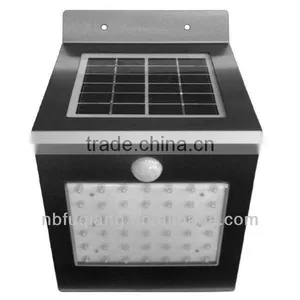 Solar Motion Sensor Security Led Outdoor Wall Light thumbnail-1