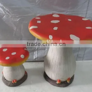 Beautiful Mushroom Shape Fiberglass Garden Chair thumbnail-3
