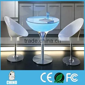 High Quality Light Up Furniture Outdoor Bar Counter Interactive Led Table thumbnail-3