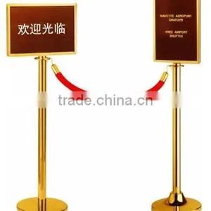 Stainless Steel Sign Holder, Information Stand thumbnail-1