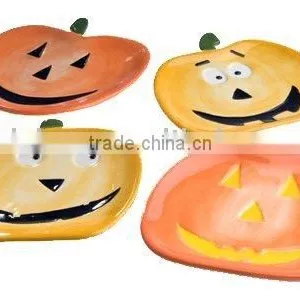 Pumkin Ceramic Plate thumbnail-1
