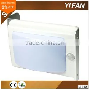 2016 Hot Selling Good Quality Waterproof Outdoor LED Solar Powered Garden Wall Lights / LED Solar Powered Wall Lamps / Solar Pow thumbnail-2