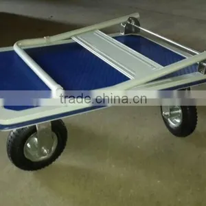 Platform Hand Truck PH300,with 8" Pnematic Rubber Wheel Caster thumbnail-3