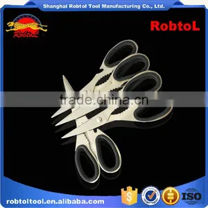 Kitchen Scissors Shears Chicken Poultry Fish Meat Knife Serrated Multi Purpose Function Vegetable Fruit Food Herb thumbnail-6