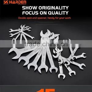 Flexible Combination Wrench Cr-v Open End Mirror Polished Spanner Wrench Set thumbnail-1