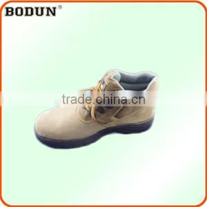 A4021 Tall Upper Genuine Leather Safety Shoes thumbnail-1