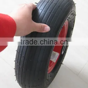 Wheelbarrow Hand Pallet Truck Rubber Wheel thumbnail-2