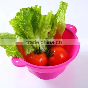 Flexible Microwave Fold Bowl,Silicone Bowl thumbnail-1