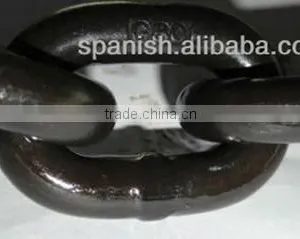 Linyi Top Quality Low Price G80 Lifting Chain Black Paint thumbnail-1