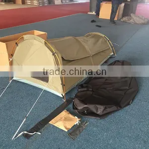 4x4 Outdoor Australian Style OEM Canvas Swag Tent thumbnail-3