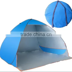 3-4 Person Outdoor Camping Beach Shelter Sunshade Fishing Ultraviolet-proof Pop up Tent thumbnail-4
