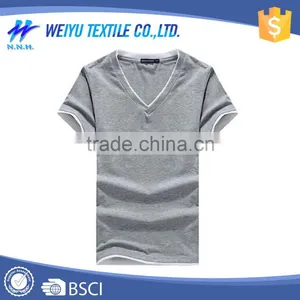 Wholesale Fashion Solid Color Cheap Custom T Shirt thumbnail-4