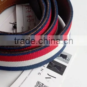 J51929 Fabric Webbing Belt Fashion Man's Dress Belt Dressing Accessories thumbnail-3