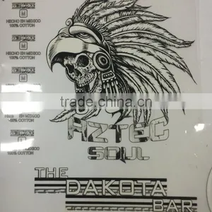 Directly Factory Custom Cold Peel Plastisol Heat Transfer Paper Label for Clothing thumbnail-5