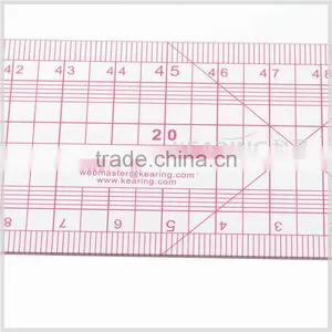 Kearing High Quality Garment Rulers 50 cm for Pattern Making Flexible Plastic Fashion Design Ruler # 8001 thumbnail-5